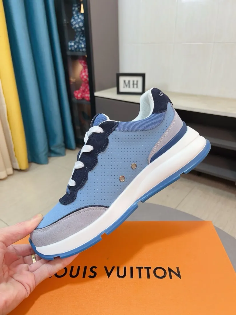 Men's shoes💰438🌹🌹[LV]🌹High-end brand of men's shoes: Official website 1:1 Latest masterpiece: The upper is made of Italian imported first-layer cowhide with special materials➕Full genuine leather lining🔥, making walking more convenient and comfortable! Exclusive new style, stunning work [color]! Create a fashionable personality to set off your uniqueness! A must-have for trendy men! Classic🔥Number: 38-44